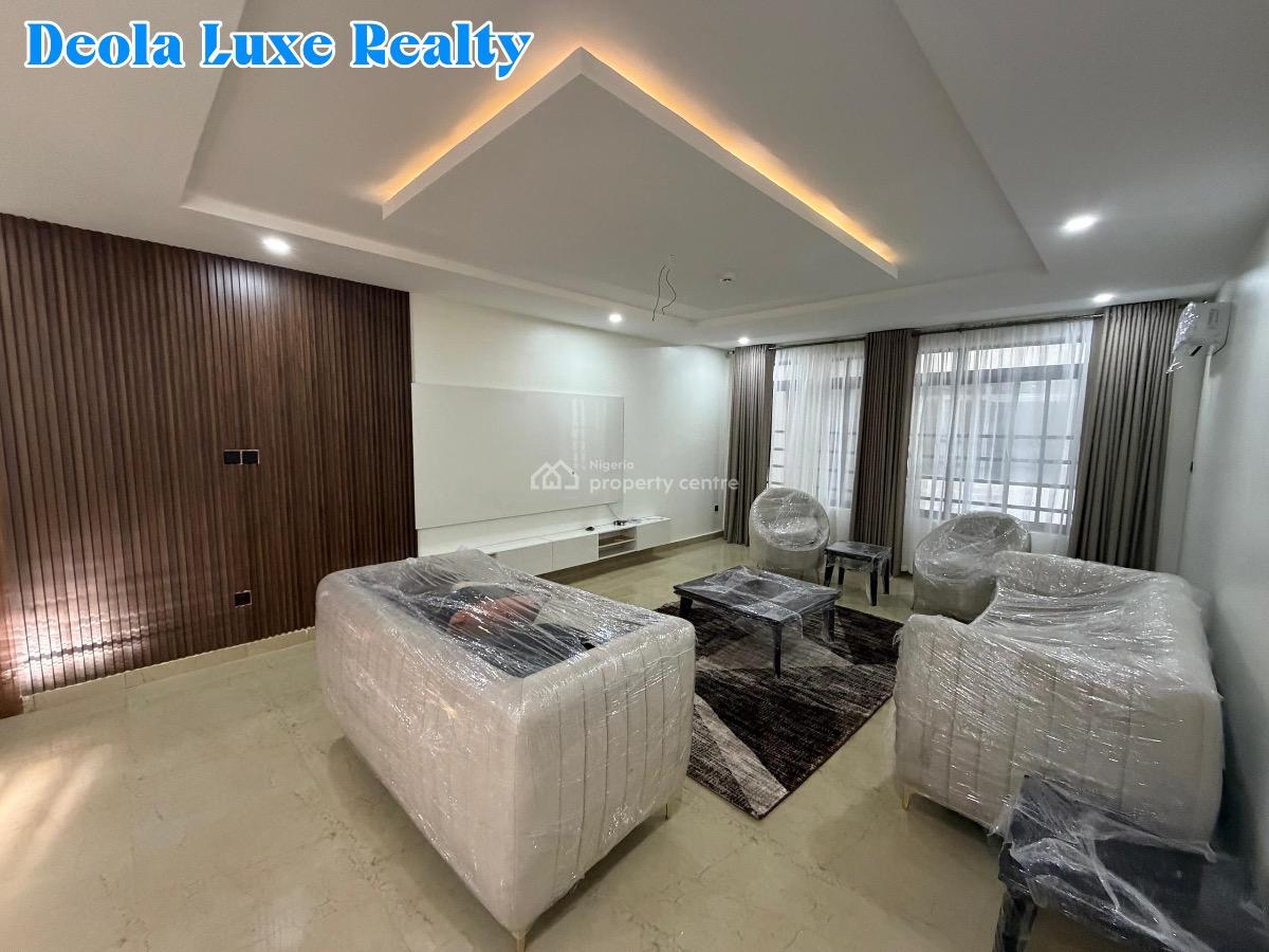 Contemporary Furnished 3-bed Apartment with Stunning City & Water View, Off Ahmadu Bello Way., Victoria Island (vi), Lagos, Flat / Apartment for Rent