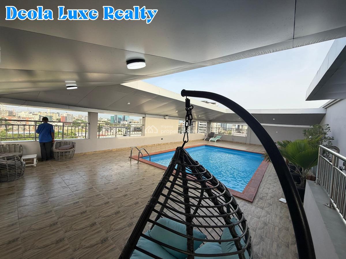 Contemporary Furnished 3-bed Apartment with Stunning City & Water View, Off Ahmadu Bello Way., Victoria Island (vi), Lagos, Flat / Apartment for Rent