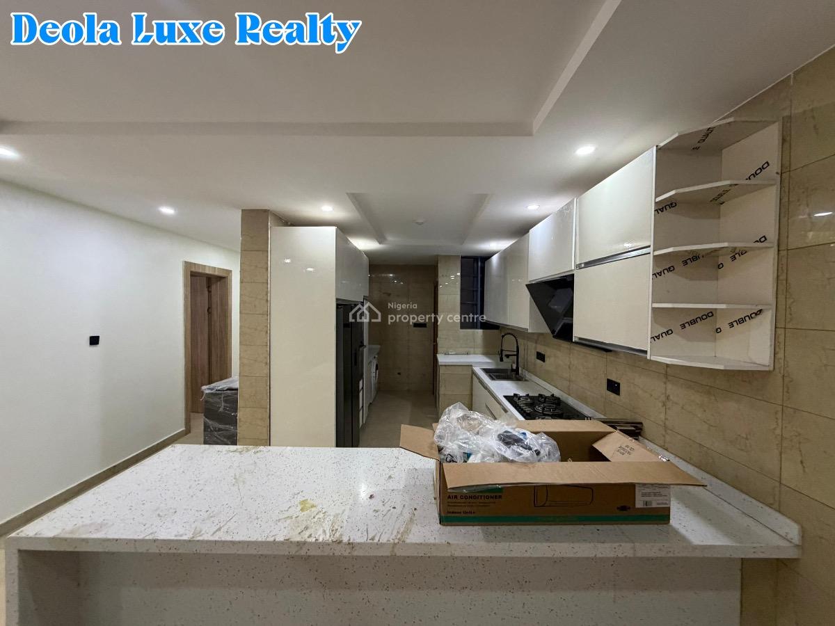 Contemporary Furnished 3-bed Apartment with Stunning City & Water View, Off Ahmadu Bello Way., Victoria Island (vi), Lagos, Flat / Apartment for Rent