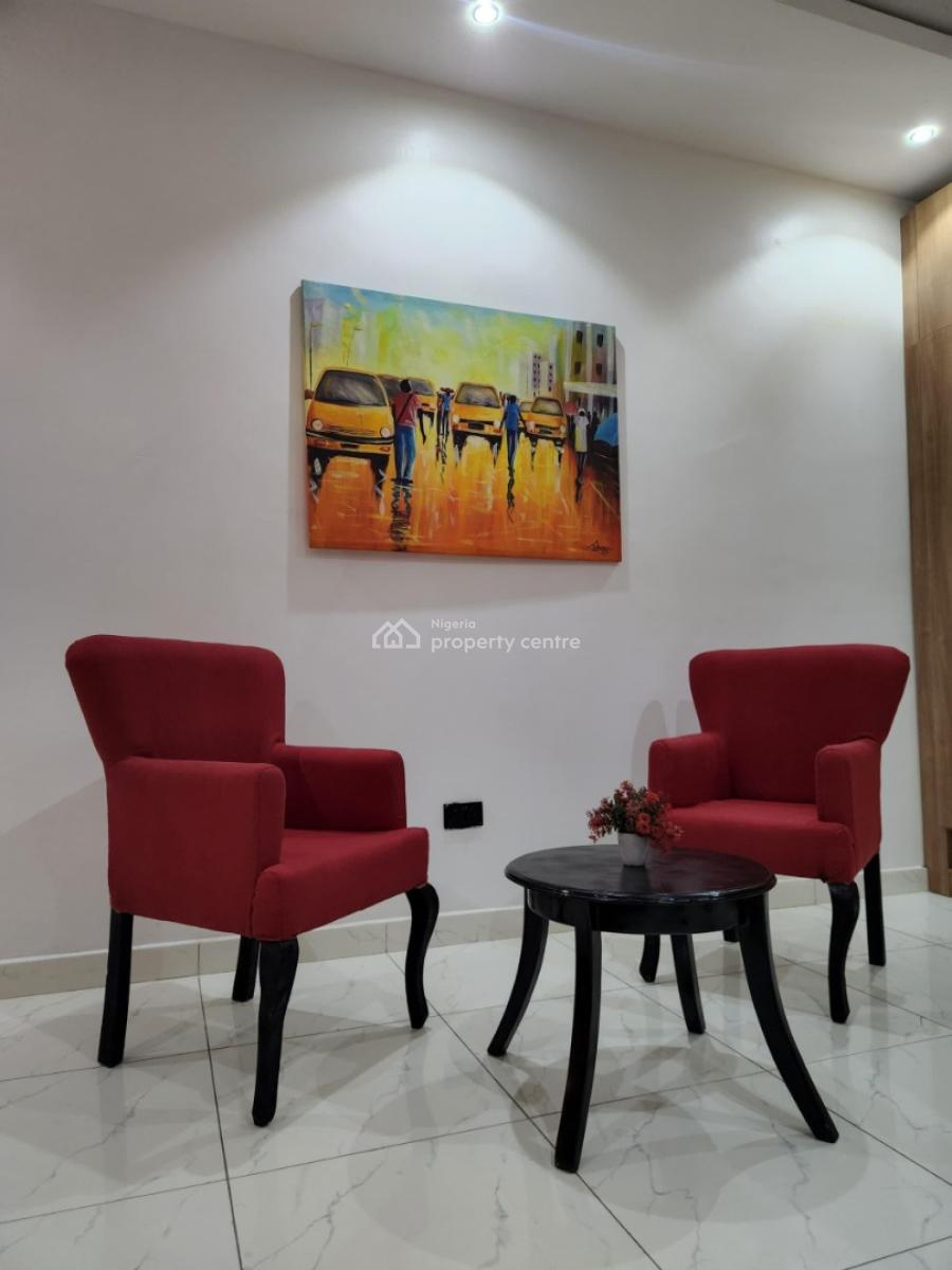 4 Bedroom Fully Furnished and Serviced Terrace Duplex with a Bq, Jabi, Abuja, House for Rent