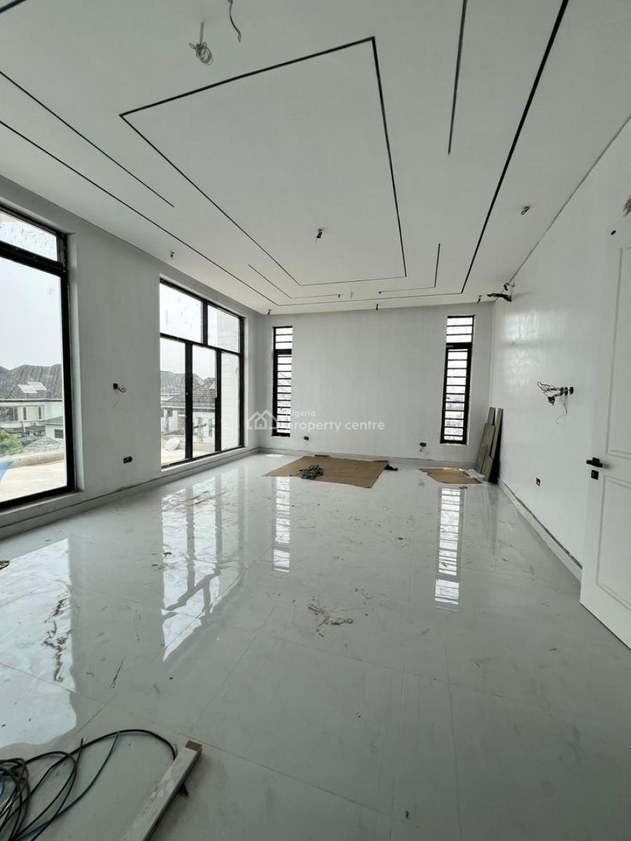 Exquisitely Built 5 Bedroom Detached Duplex with Rooftop, Bq & Swimmi, Chevron, Lekki, Lagos, Detached Duplex for Sale