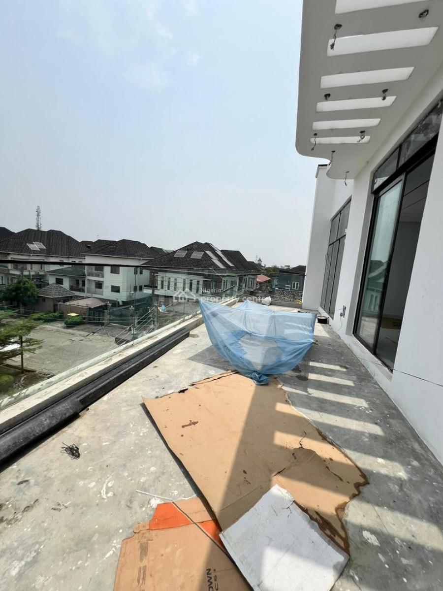 Exquisitely Built 5 Bedroom Detached Duplex with Rooftop, Bq & Swimmi, Chevron, Lekki, Lagos, Detached Duplex for Sale