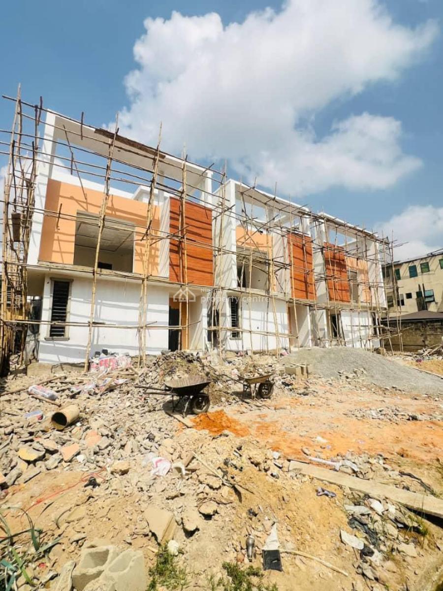 Magnificently Built 4 Bedroom Terrace Duplex with Bq, Gbagada, Lagos, Terraced Duplex for Sale