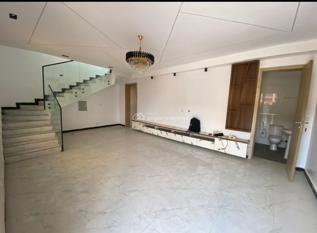 Newly 4 Bedrom Semi Duplex+ Bq + Self Compound+ Bq + 2 Cars, in an Estate Environment By Jendol Supermarket, Opp. Omole Ph 1, Ojodu, Ojodu, Lagos, Semi-detached Duplex for Sale