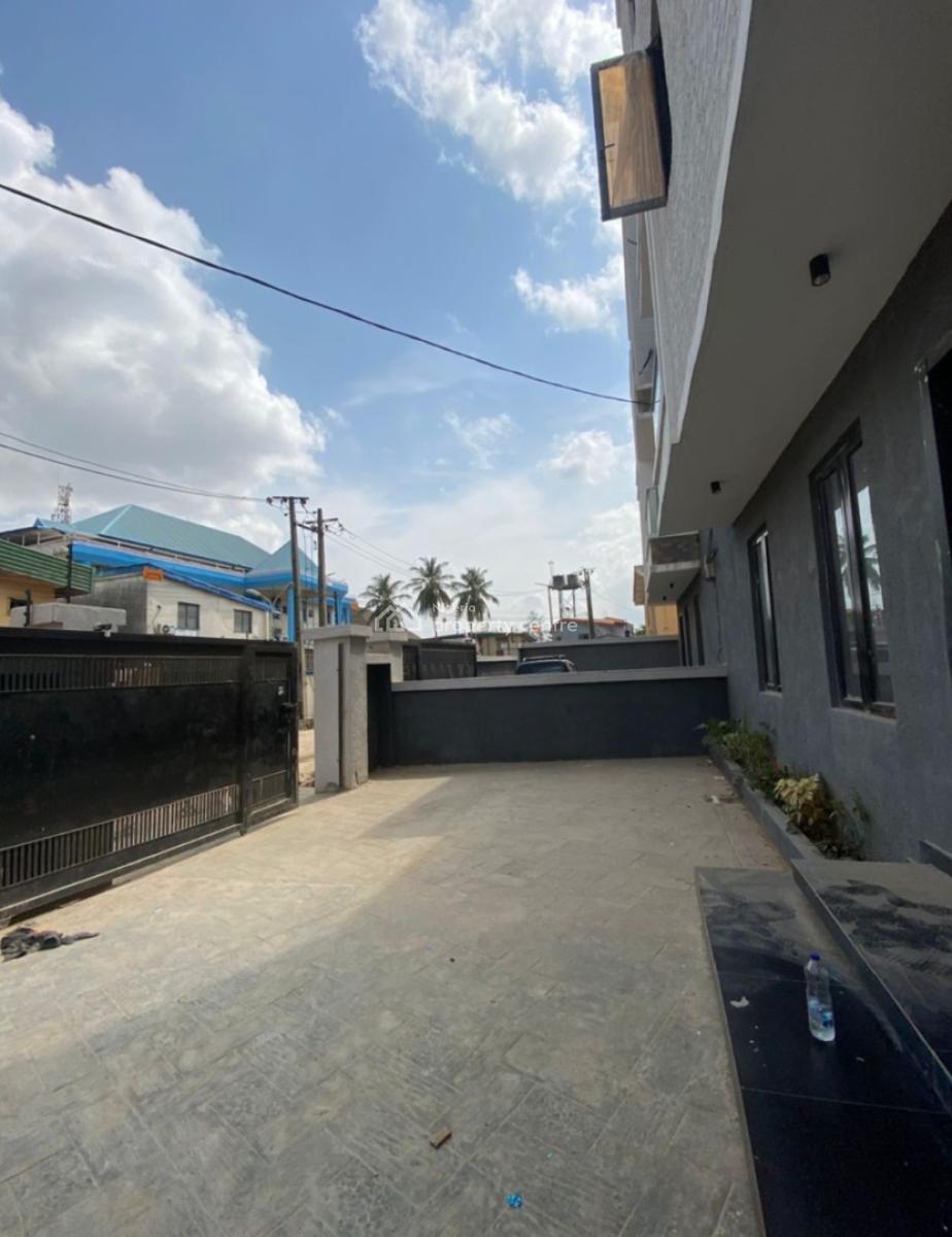 Newly 4 Bedrom Semi Duplex+ Bq + Self Compound+ Bq + 2 Cars, in an Estate Environment By Jendol Supermarket, Opp. Omole Ph 1, Ojodu, Ojodu, Lagos, Semi-detached Duplex for Sale