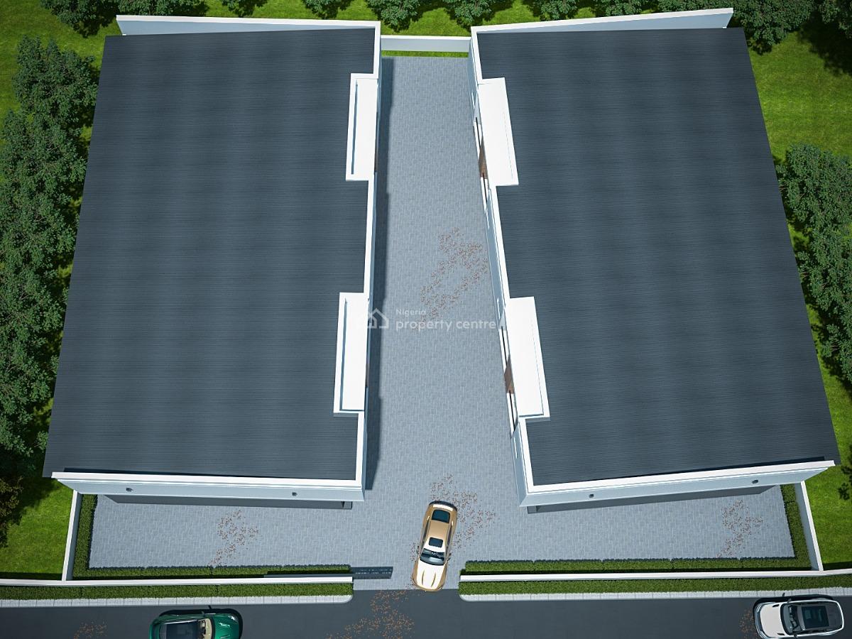 Luxury 3 Bedroom Terrace with Bq in a Serene Location, Landgate Homes, Hitech Road (behind Lagos Business School), Ajah, Ajah, Lagos, Terraced Duplex for Sale