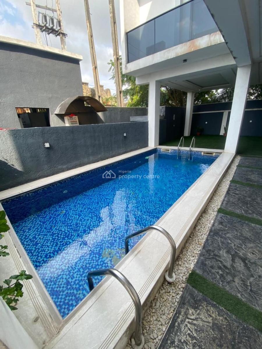 4bedrooms Terrace Duplex with Swimming Pool and Bq, Ikate, Lekki, Lagos, Terraced Duplex for Rent