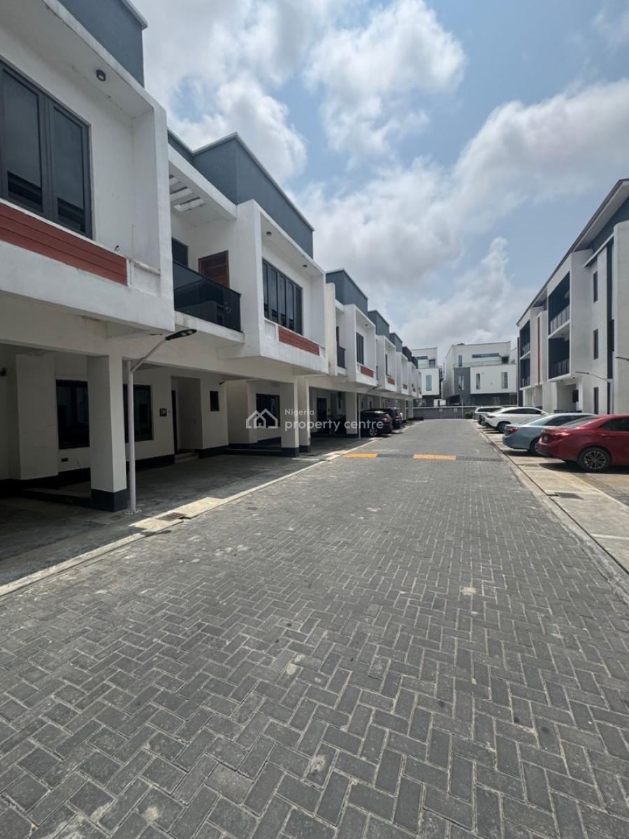 4bedrooms Terrace Duplex with Swimming Pool and Bq, Ikate, Lekki, Lagos, Terraced Duplex for Rent