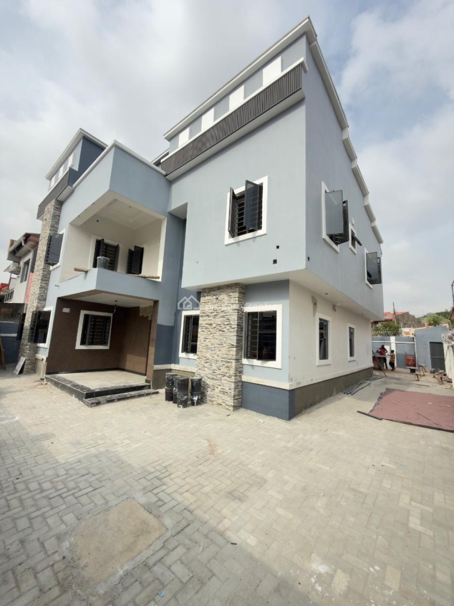Newly Built 5 Bedroom Fully Detached Duplex + Bq, Kado Estate 🏡, Kado, Abuja, Detached Duplex for Rent