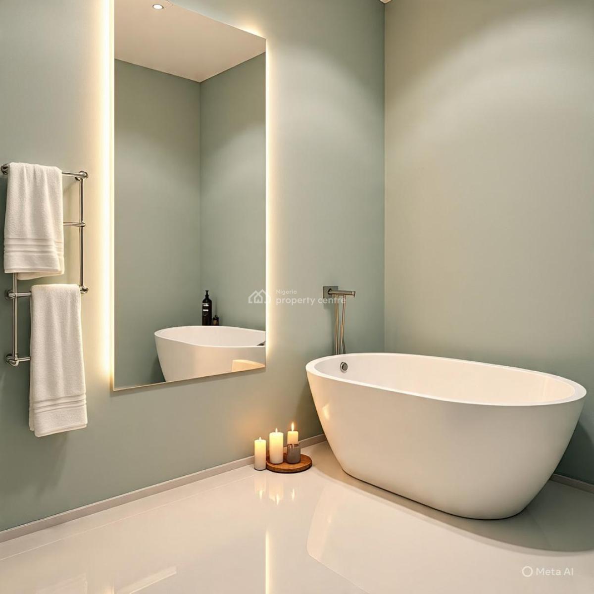 New 3 Bedroom Terrace Duplex+ Bq, Apo, Apo, Abuja, Terraced Duplex for Rent