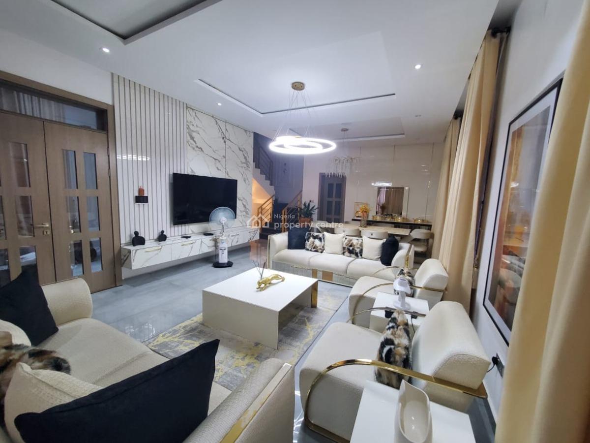 Luxury and Tastefully Furnished 5bedrooms Fully Detached Duplex, Off Gbangbala Ikate Lekki Lagos, Ikate Elegushi, Lekki, Lagos, Detached Duplex for Rent