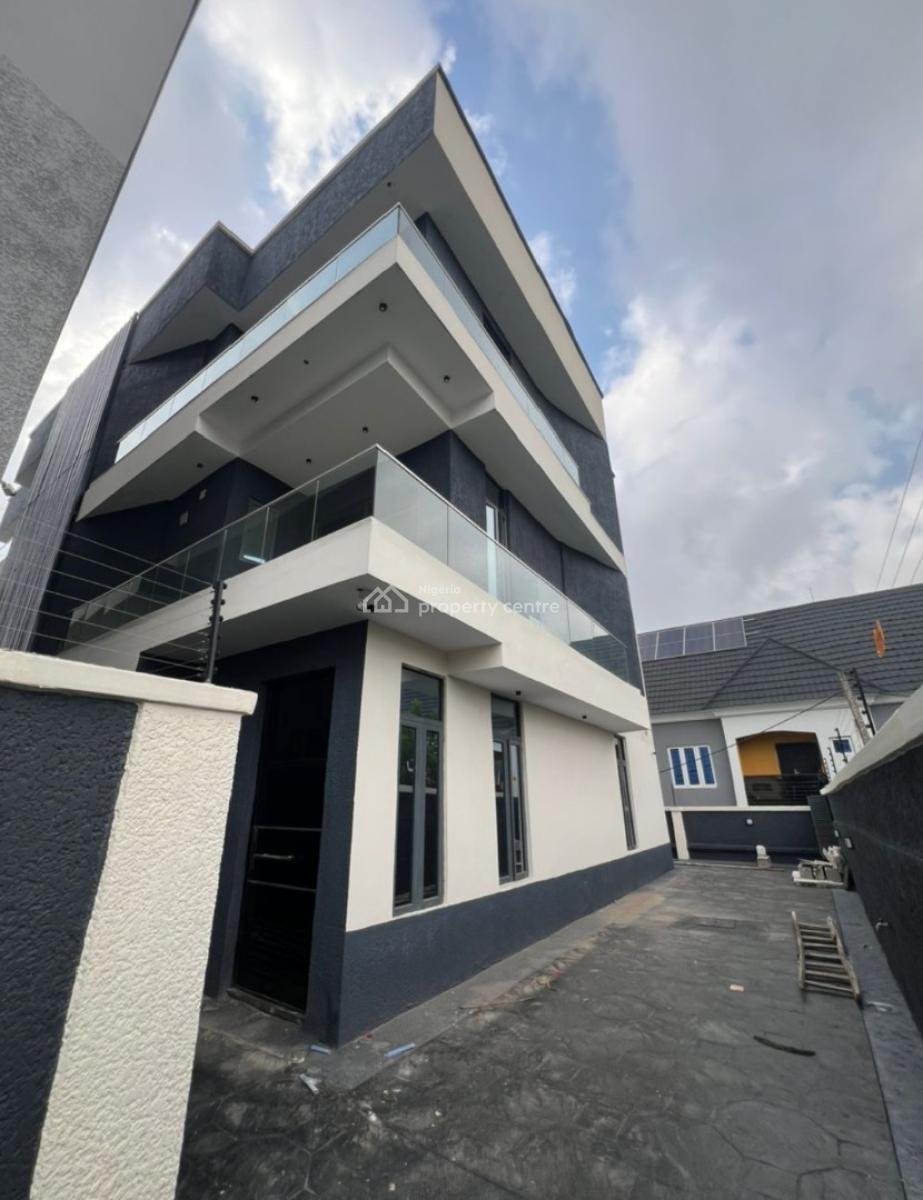 Newly Big 5 Bedrooms Detached Duplex House + Bq + C of O + 4 Cars, Omole Phase 1 Estate, Ikeja, Lagos, Detached Duplex for Sale