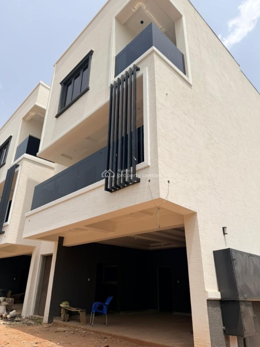 Exquisitely Finished and Luxury 4 Bedroom Terrace Duplex, Main Guzape, Guzape District, Abuja, Terraced Duplex for Sale