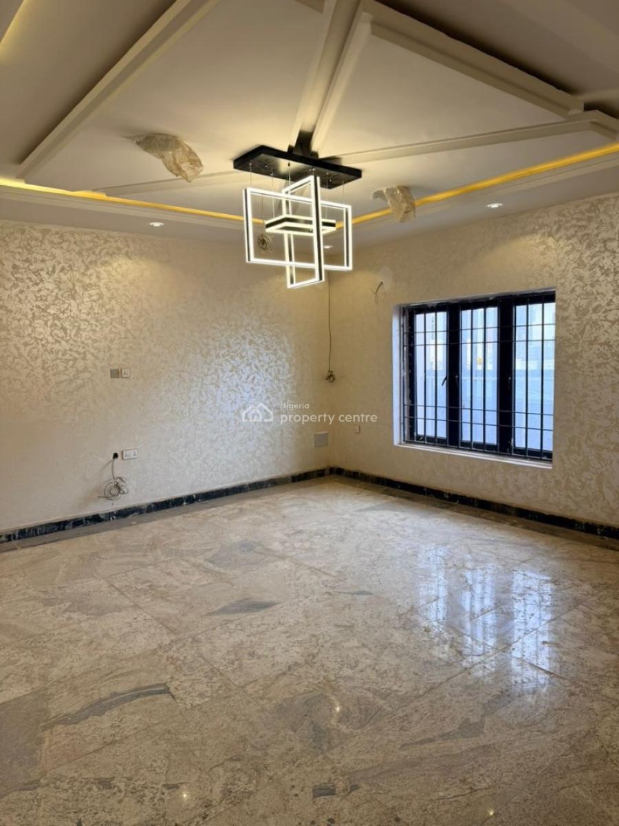 Newly Built Fully Automated 4-bedroom Terrace Duplex with Bq (3 Floors, Guzape District, Abuja, Terraced Duplex for Sale