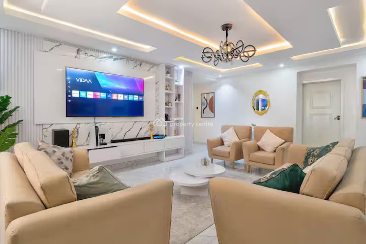 Ahiij 3 Bedroom Apartment with Ps5, Gym and Swimming Pool, Victoria Island (vi), Lagos, Flat / Apartment Short Let