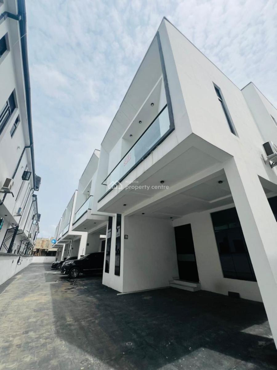 Brand New 4bedroom Terrace Duplex with Bq, Ikate, Lekki, Lagos, Terraced Duplex for Rent