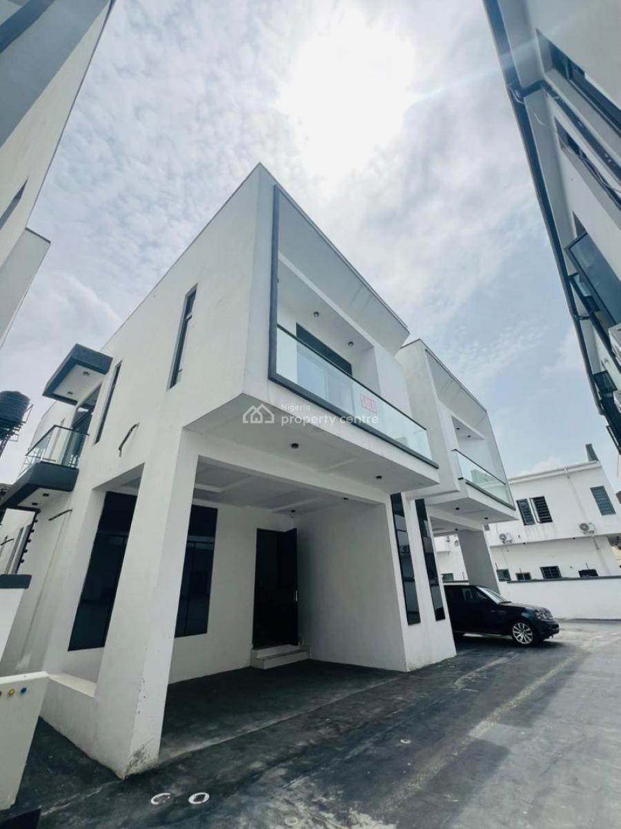 Brand New 4bedroom Terrace Duplex with Bq, Ikate, Lekki, Lagos, Terraced Duplex for Rent