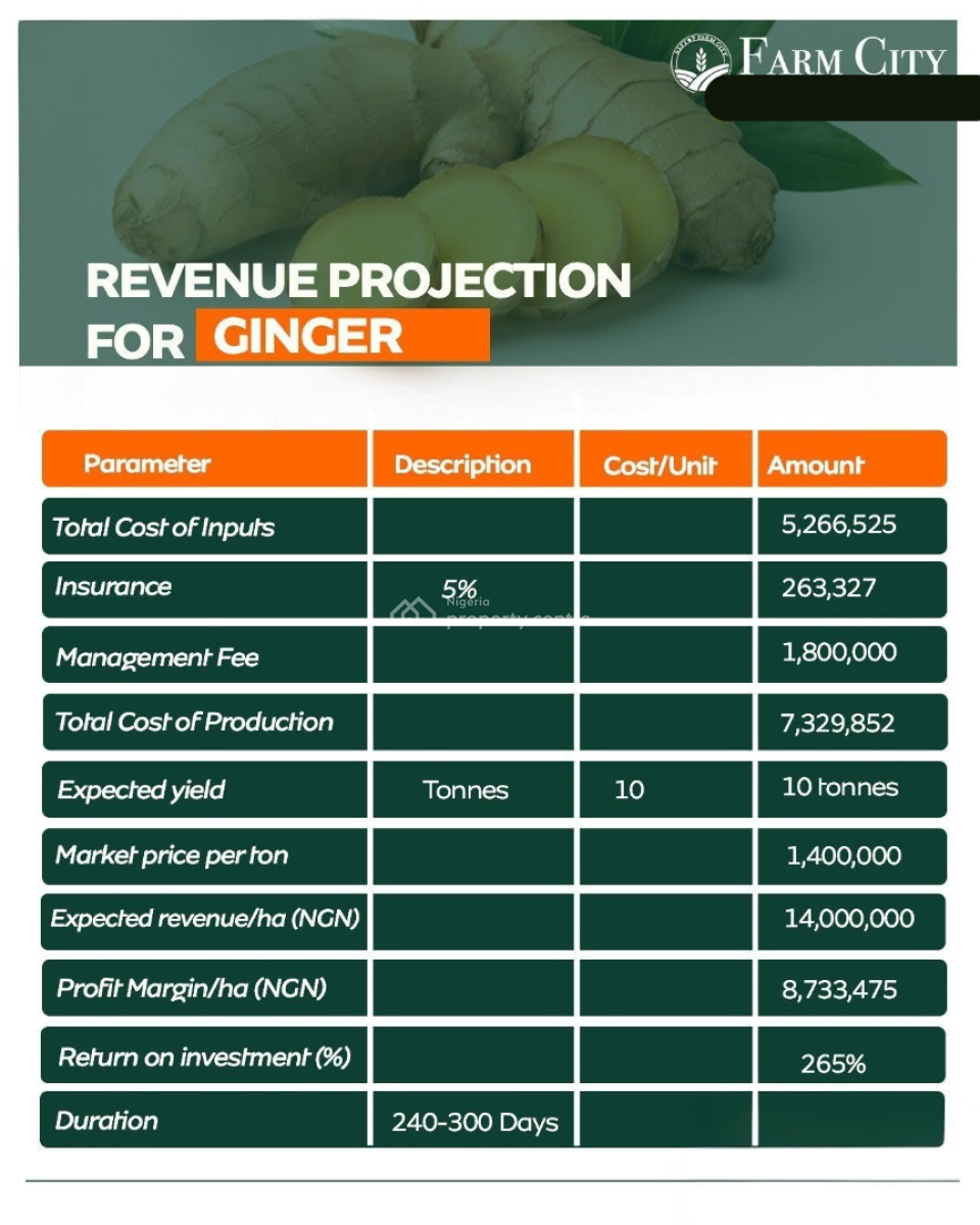 Fertile Farmland in a Secure and Well-structured Agricultural Estate, Farm City / Orisunmibare, Obafemi Owode, Ogun, Commercial Land for Sale