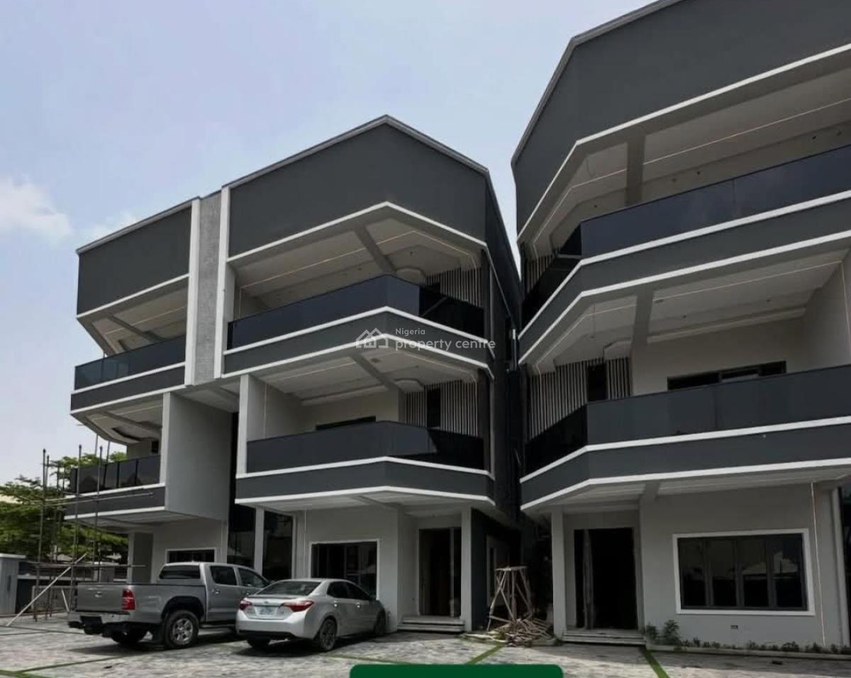 Newly Built 4 Bedroom Terrace Duplex with Bq, Utako, Abuja, Terraced Duplex for Sale