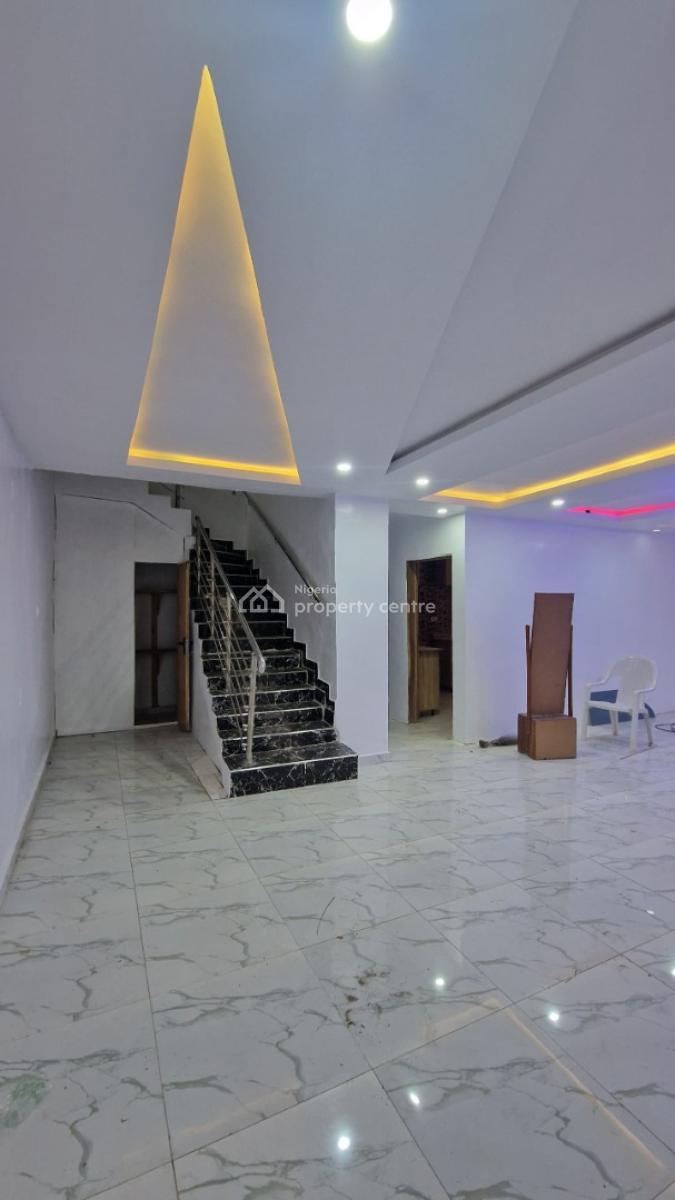 4-bedroom Semi-detached Duplex with Two Attached Bqs, Located Within Emmanuel Estate, Ile-titun Area, Jericho/idi-ishin Exte, Ibadan, Oyo, House for Sale