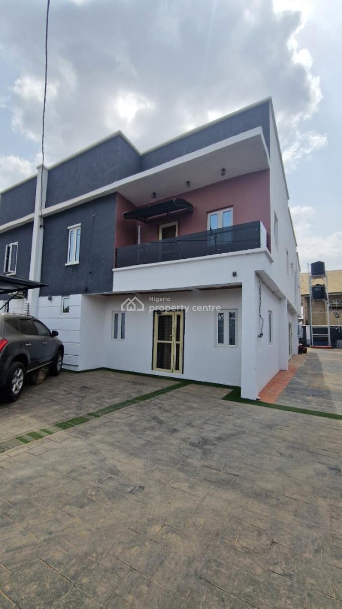 4-bedroom Semi-detached Duplex with Two Attached Bqs, Located Within Emmanuel Estate, Ile-titun Area, Jericho/idi-ishin Exte, Ibadan, Oyo, House for Sale