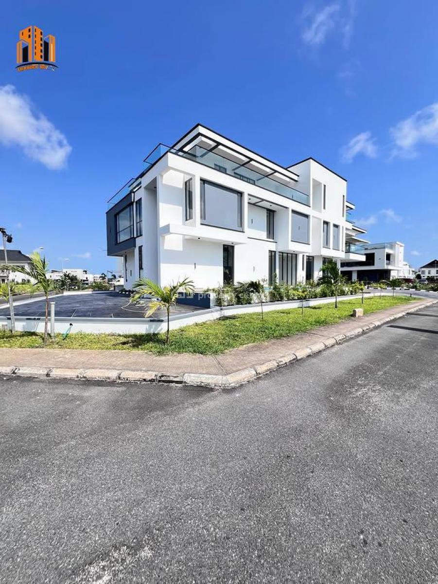 5 Bedrooms Cinema Space, Private Office Space, Swimming Pool, Bq, Rooftop Terrace, Cowrie Creek Estate, Ikate Elegushi, Lekki, Lagos, House for Sale