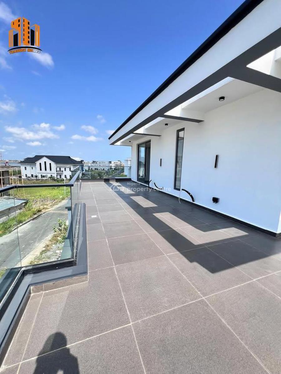 5 Bedrooms Cinema Space, Private Office Space, Swimming Pool, Bq, Rooftop Terrace, Cowrie Creek Estate, Ikate Elegushi, Lekki, Lagos, House for Sale