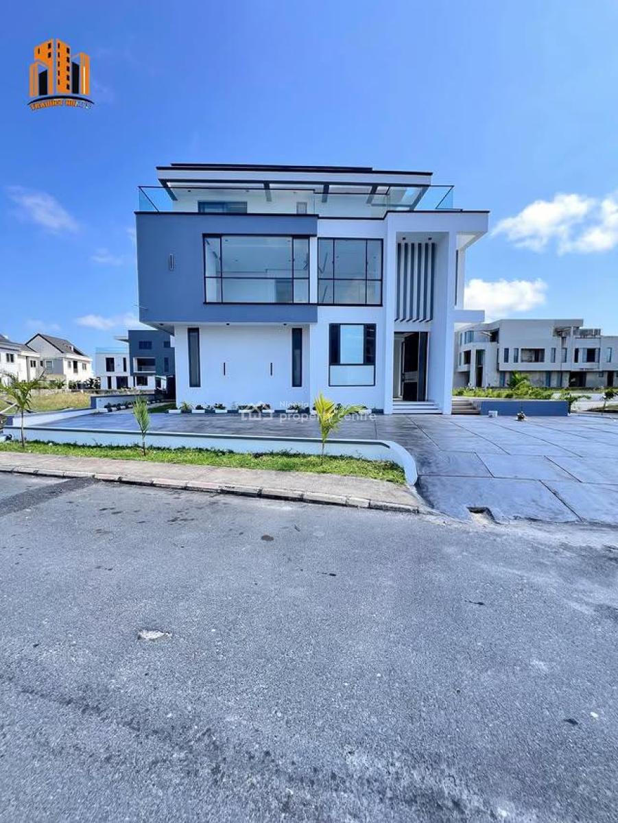 5 Bedrooms Cinema Space, Private Office Space, Swimming Pool, Bq, Rooftop Terrace, Cowrie Creek Estate, Ikate Elegushi, Lekki, Lagos, House for Sale