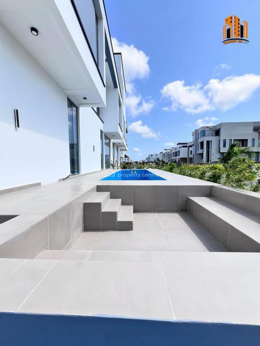 5 Bedrooms Cinema Space, Private Office Space, Swimming Pool, Bq, Rooftop Terrace, Cowrie Creek Estate, Ikate Elegushi, Lekki, Lagos, House for Sale