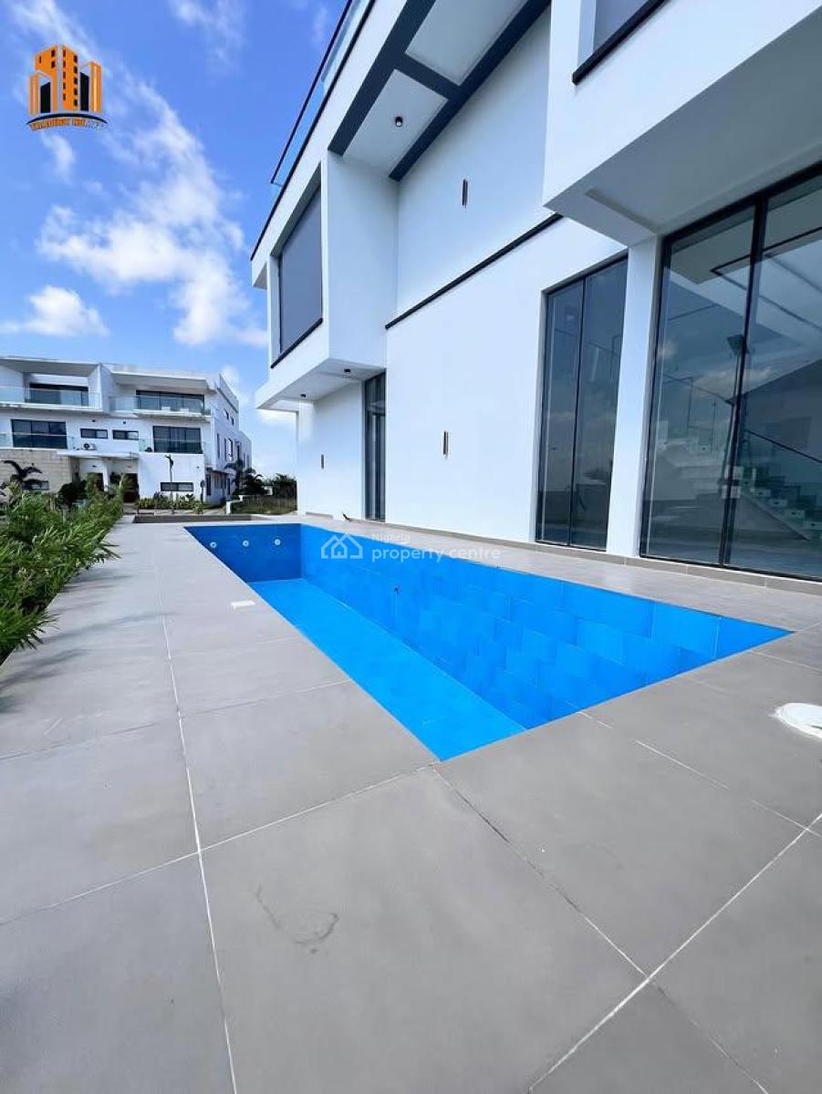5 Bedrooms Cinema Space, Private Office Space, Swimming Pool, Bq, Rooftop Terrace, Cowrie Creek Estate, Ikate Elegushi, Lekki, Lagos, House for Sale