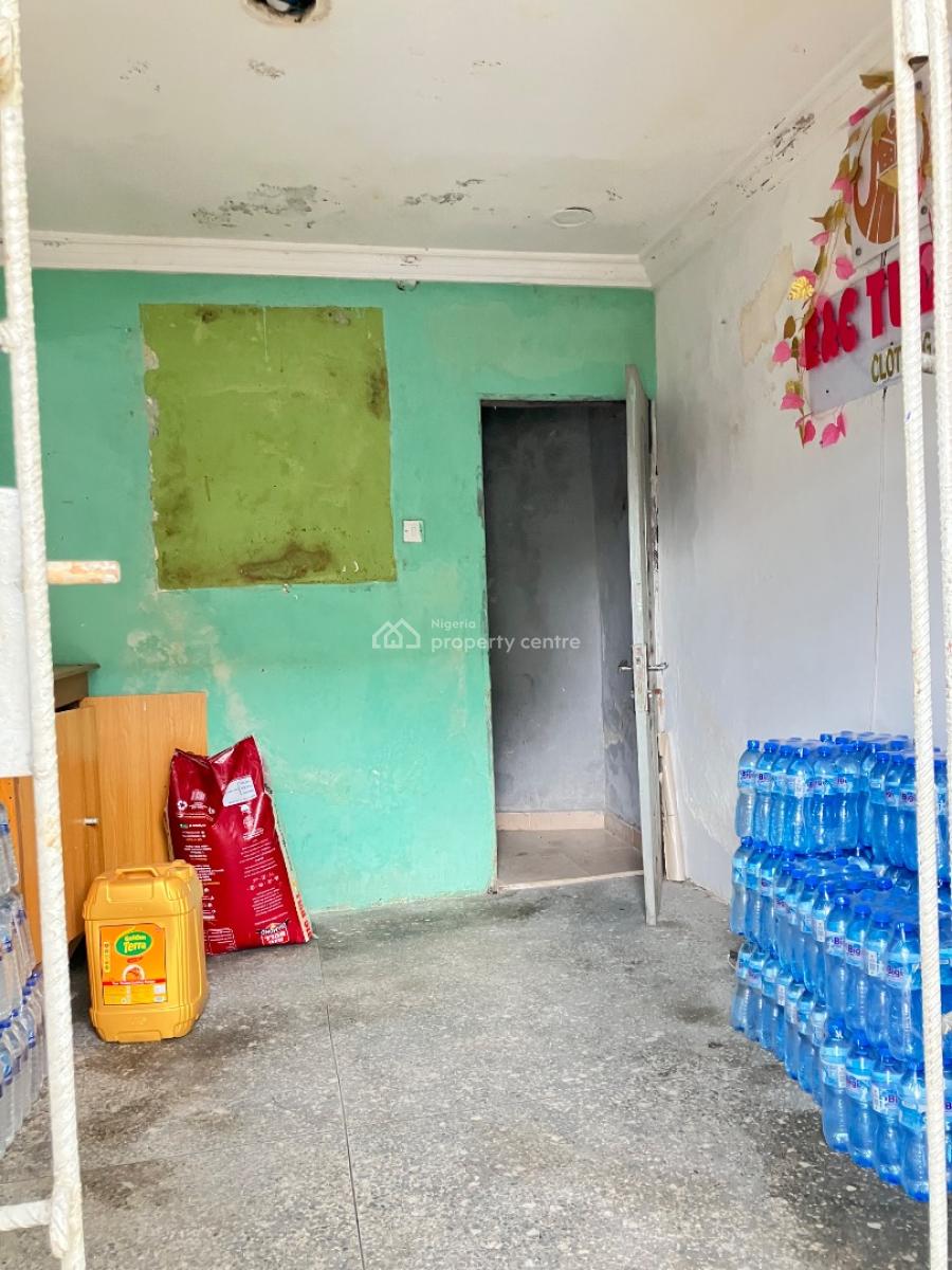 Beautiful Shop Space Downstairs with Inbuilt Toilet, Very Good Location Off Daystar Church Road Oregun Ikeja, Oregun, Ikeja, Lagos, Shop for Rent