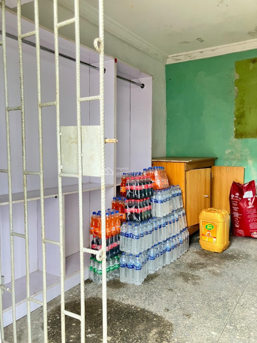 Beautiful Shop Space Downstairs with Inbuilt Toilet, Very Good Location Off Daystar Church Road Oregun Ikeja, Oregun, Ikeja, Lagos, Shop for Rent