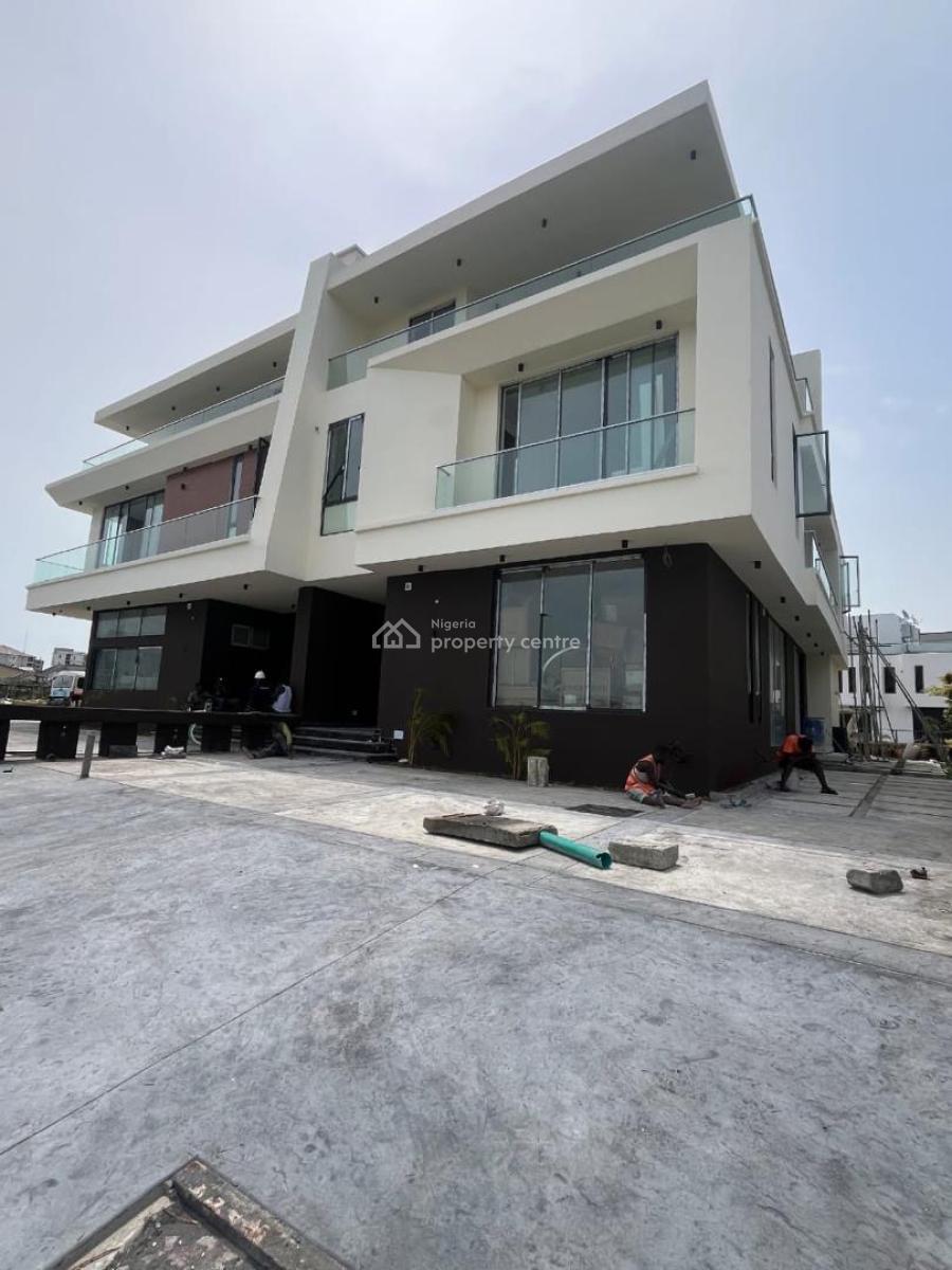 2 Units of 5 Bedroom Fully Furnished Semi Detached Duplexs with 2 Bq, Ikate, Lekki, Lagos, Semi-detached Duplex for Sale