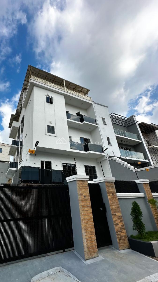 5 Bedroom End of Terrace Duplex with Bq, Guzape District, Abuja, Semi-detached Duplex for Sale