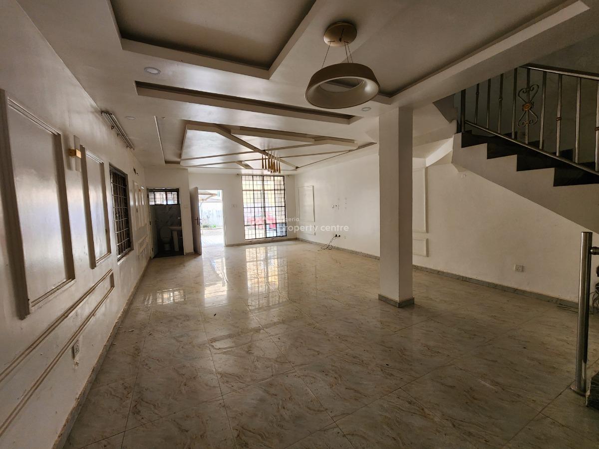 Premium 4 Bedroom End-terrace Duplex with Boys Quarter in Guzape, Close to Coza Church, Guzape District, Abuja, Terraced Duplex for Sale