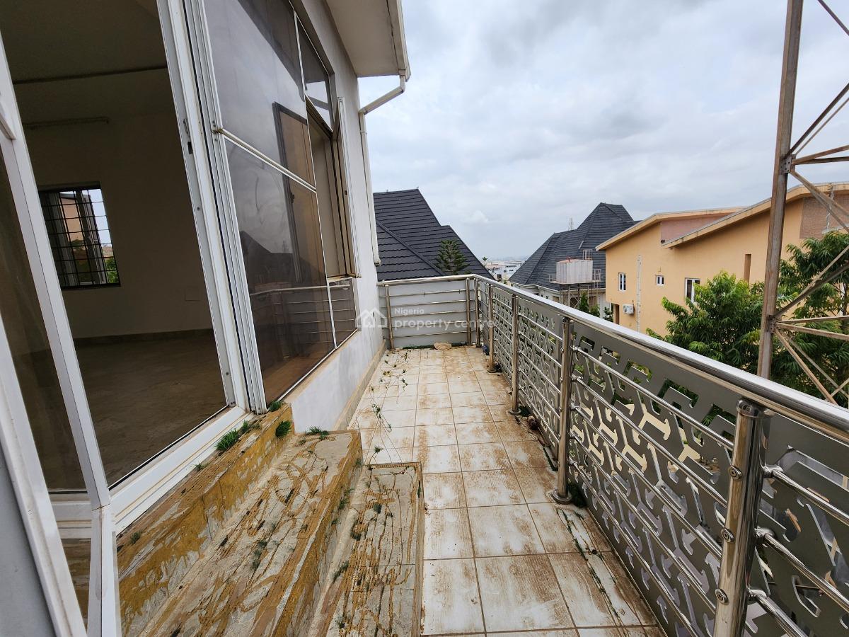 Premium 4 Bedroom End-terrace Duplex with Boys Quarter in Guzape, Close to Coza Church, Guzape District, Abuja, Terraced Duplex for Sale