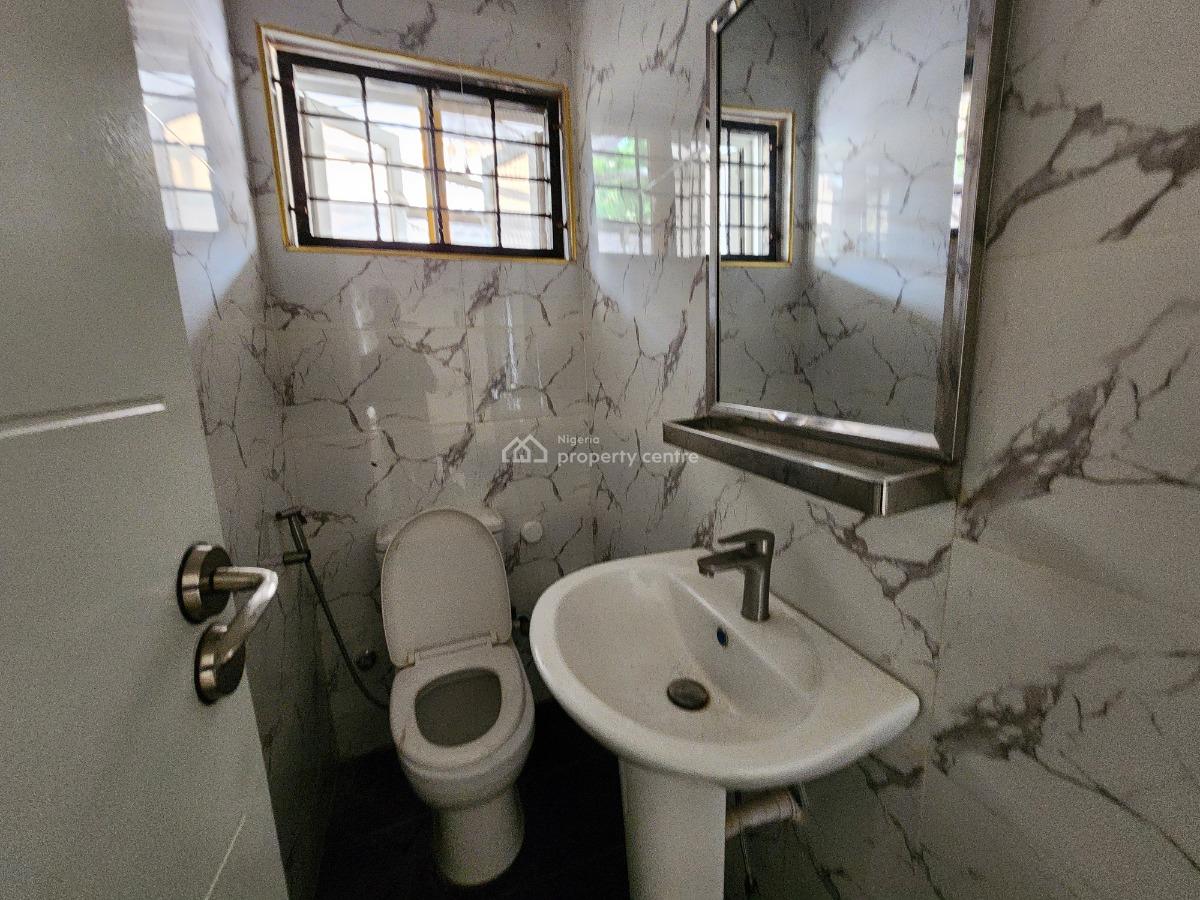 Premium 4 Bedroom End-terrace Duplex with Boys Quarter in Guzape, Close to Coza Church, Guzape District, Abuja, Terraced Duplex for Sale