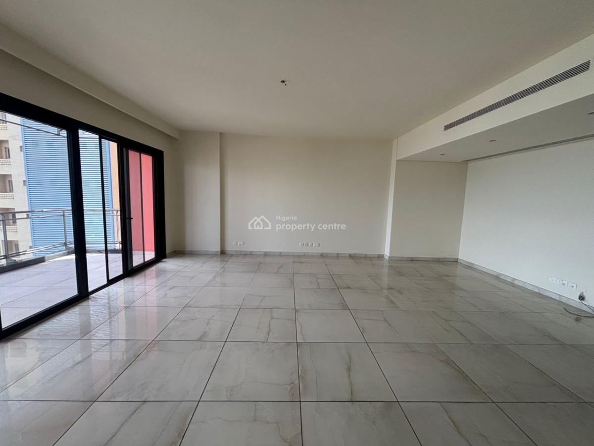 Waterfront 4 Bedroom Apartment with Maids Room and More, Ocean Parade, Banana Island, Ikoyi, Lagos, Flat / Apartment for Rent