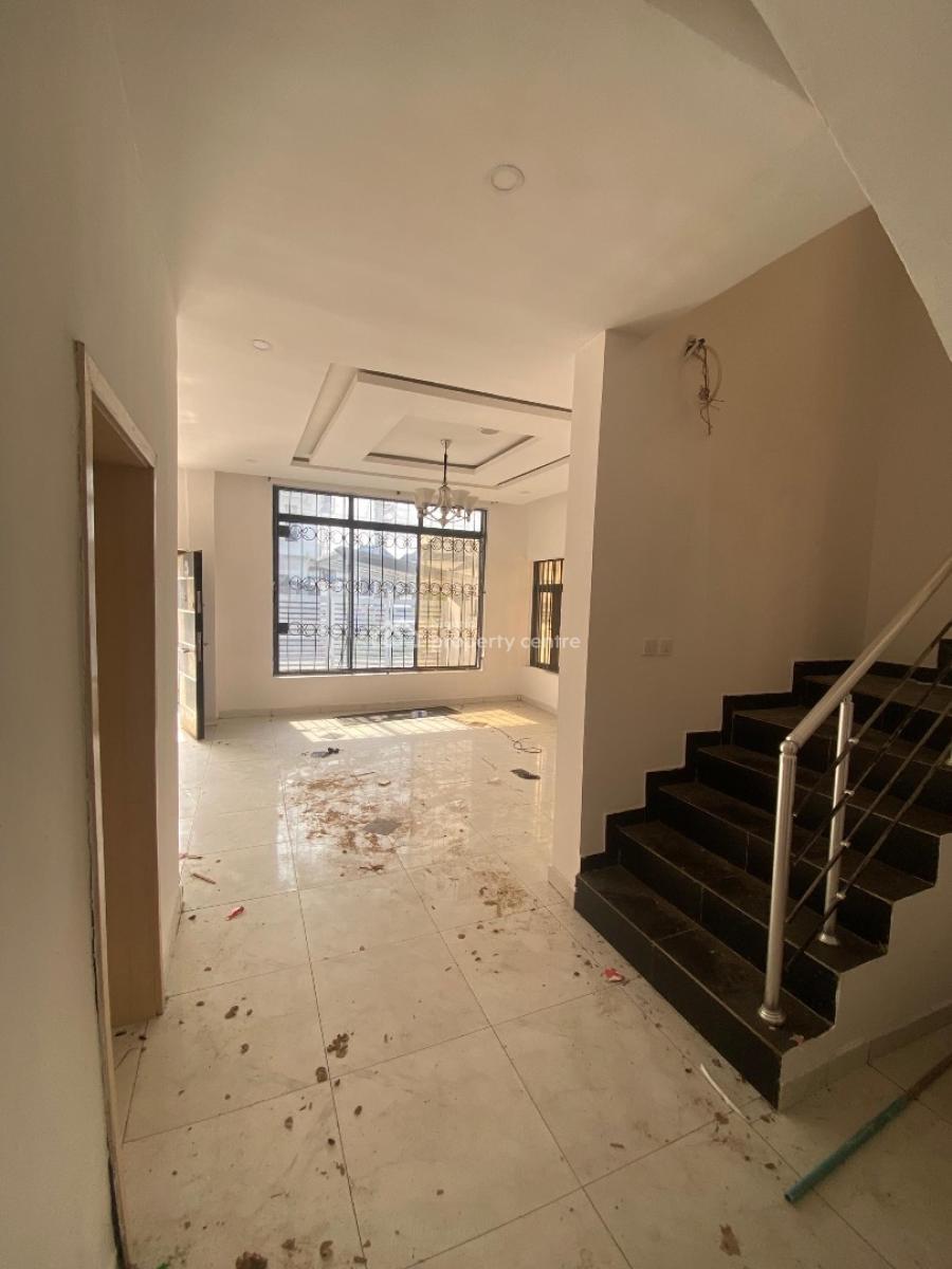 Well Designed &spacious 4bedroom Self Compound Semi Detached Duplex, Main Ikota Villa Estate,behind Mega Chicken,ikota,lekki,lagos,nigeria, Ikota, Lekki, Lagos, Semi-detached Duplex for Sale