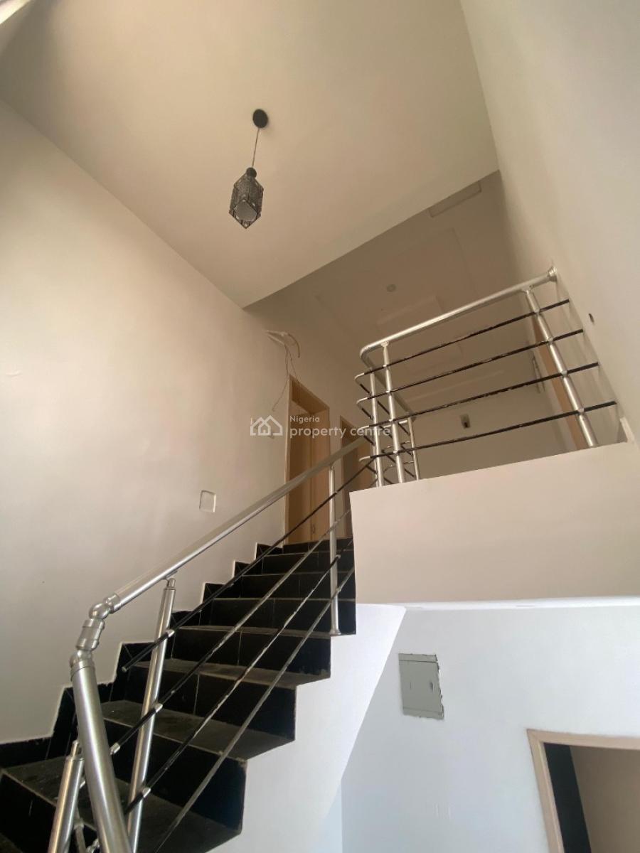 Well Designed &spacious 4bedroom Self Compound Semi Detached Duplex, Main Ikota Villa Estate,behind Mega Chicken,ikota,lekki,lagos,nigeria, Ikota, Lekki, Lagos, Semi-detached Duplex for Sale