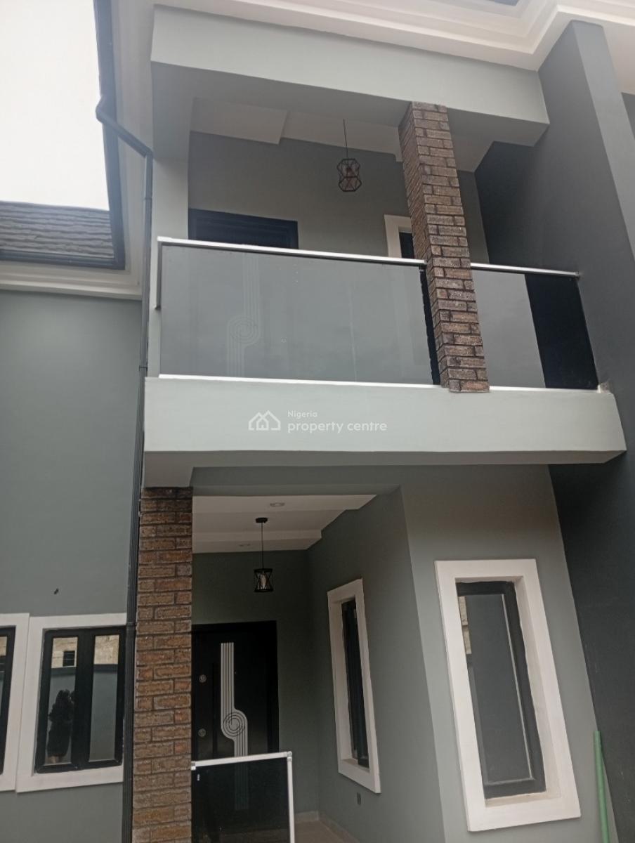 an Elegant Luxury New 3 Bedroom Terraced Duplex at Secured Estate, Boys Town, Ipaja, Lagos, Terraced Duplex for Sale