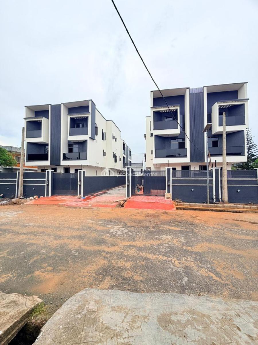 Newly Built 4 Bedroom Semi Detached Duplex with Bq, Adeniyi Jones, Ikeja, Lagos, Semi-detached Duplex for Sale