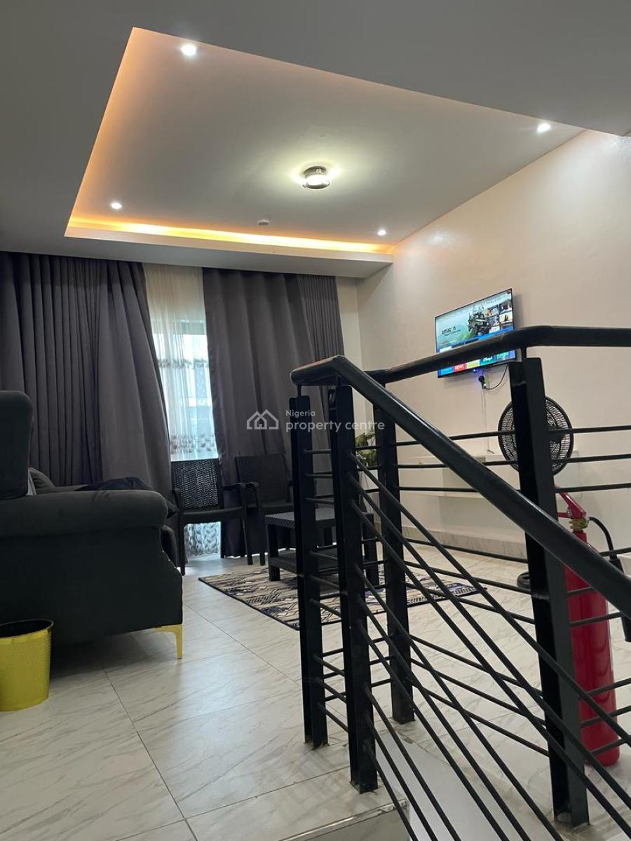 Smart Spacious Newly Built Furnished 4 Bedrooms Semi-detached Duplex, in 24/7 Power Supply Estate at Abraham Adesanya Axis Ajah Lagos., Ajah, Lagos, Semi-detached Duplex for Rent