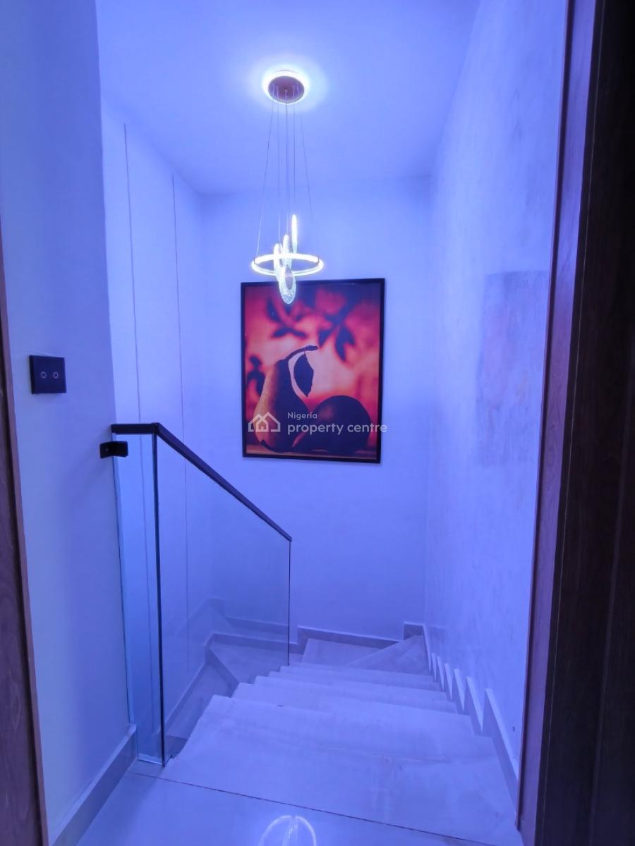 Smart Spacious Furnished 4 Bedrooms Maisonette., in 24/7 Power Supply Estate at Ikate Lekki Axis Lagos., Lekki, Lagos, House for Sale