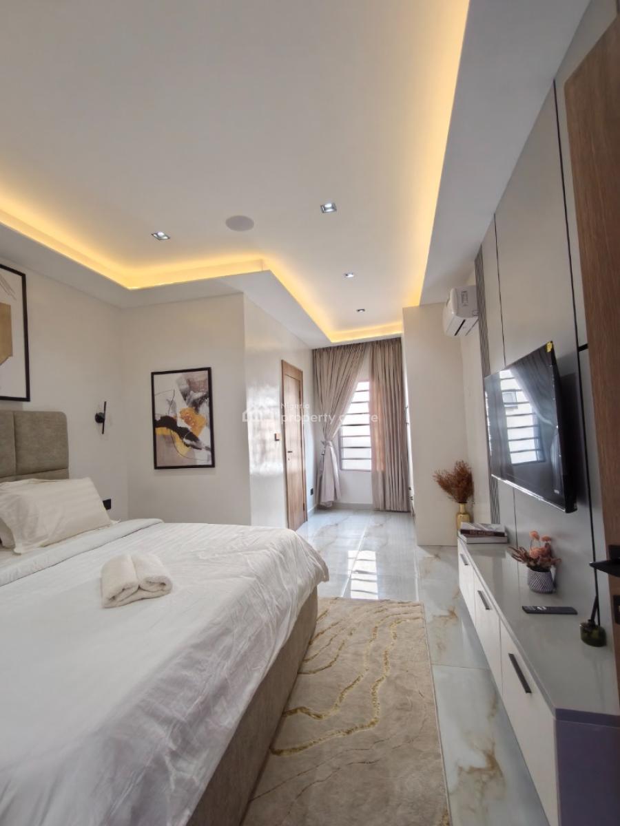 Smart Spacious Furnished 4 Bedrooms Maisonette., in 24/7 Power Supply Estate at Ikate Lekki Axis Lagos., Lekki, Lagos, House for Sale