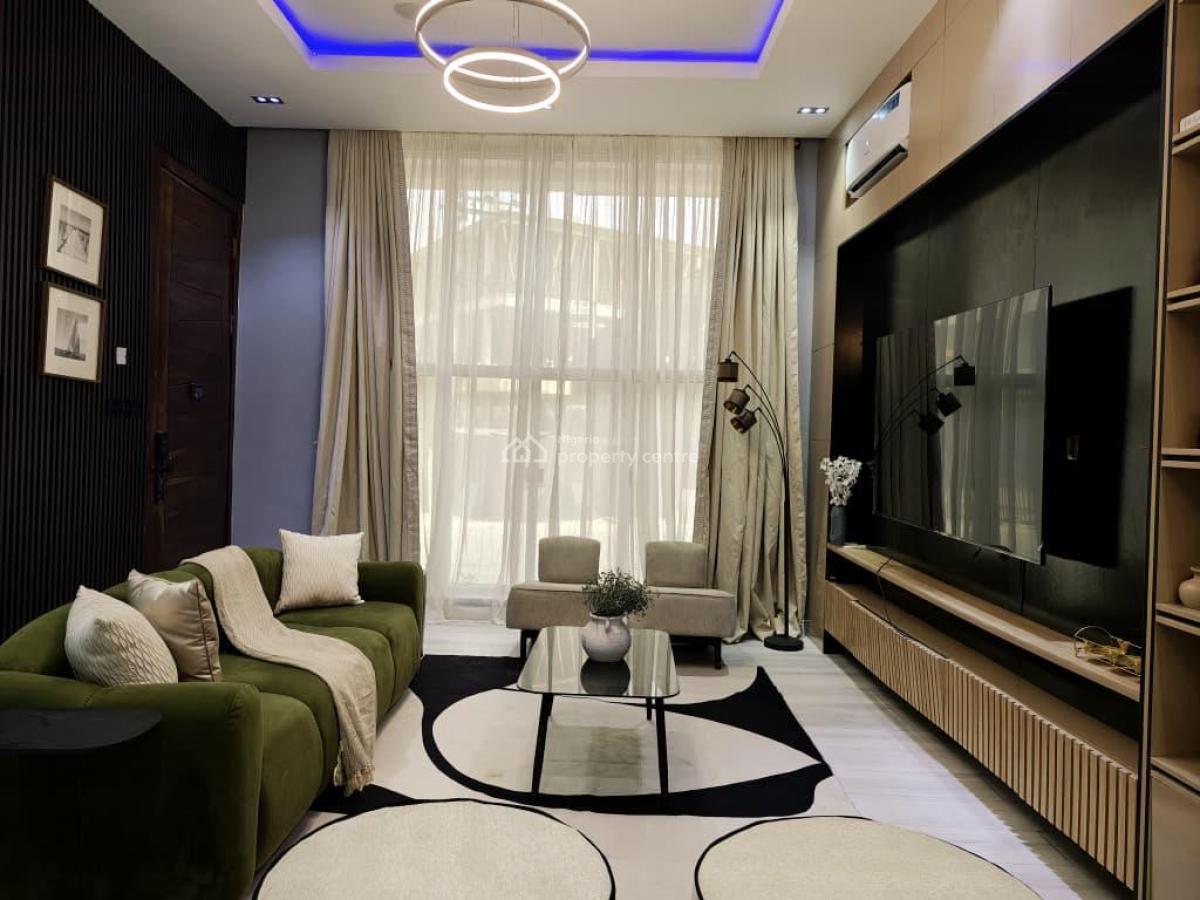 Luxury Furnished 4 Bedroom Terrace Duplex with Bq, Ikate, Lekki, Lagos, Terraced Duplex for Sale