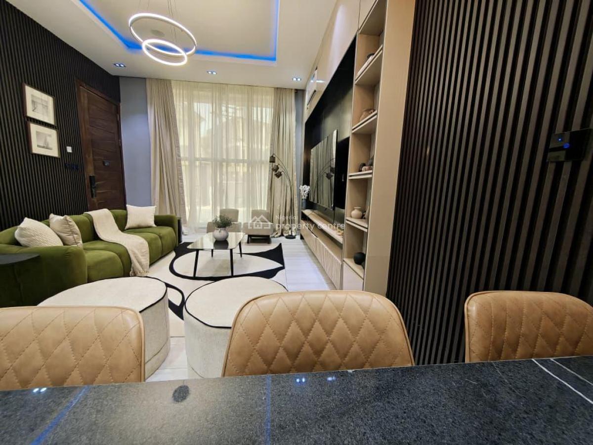 Luxury Furnished 4 Bedroom Terrace Duplex with Bq, Ikate, Lekki, Lagos, Terraced Duplex for Sale