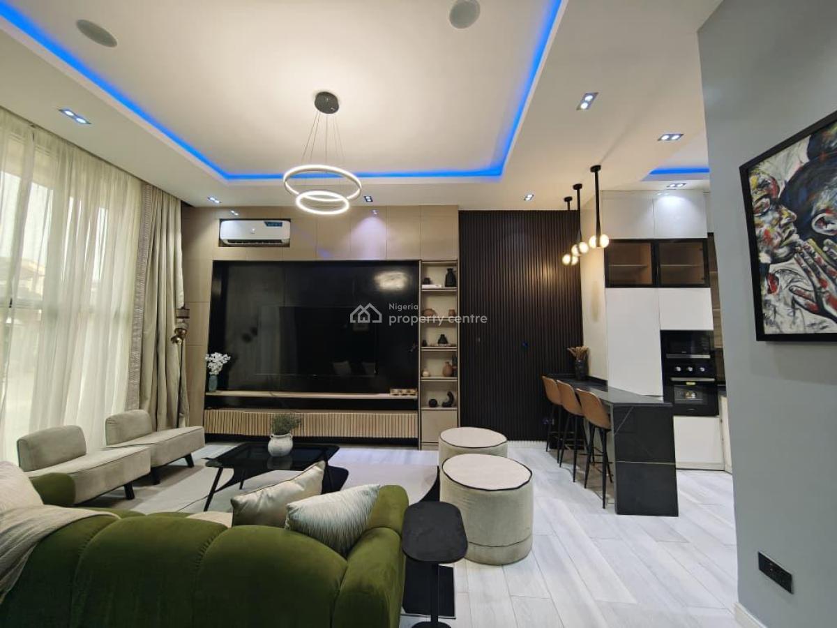 Luxury Furnished 4 Bedroom Terrace Duplex with Bq, Ikate, Lekki, Lagos, Terraced Duplex for Sale