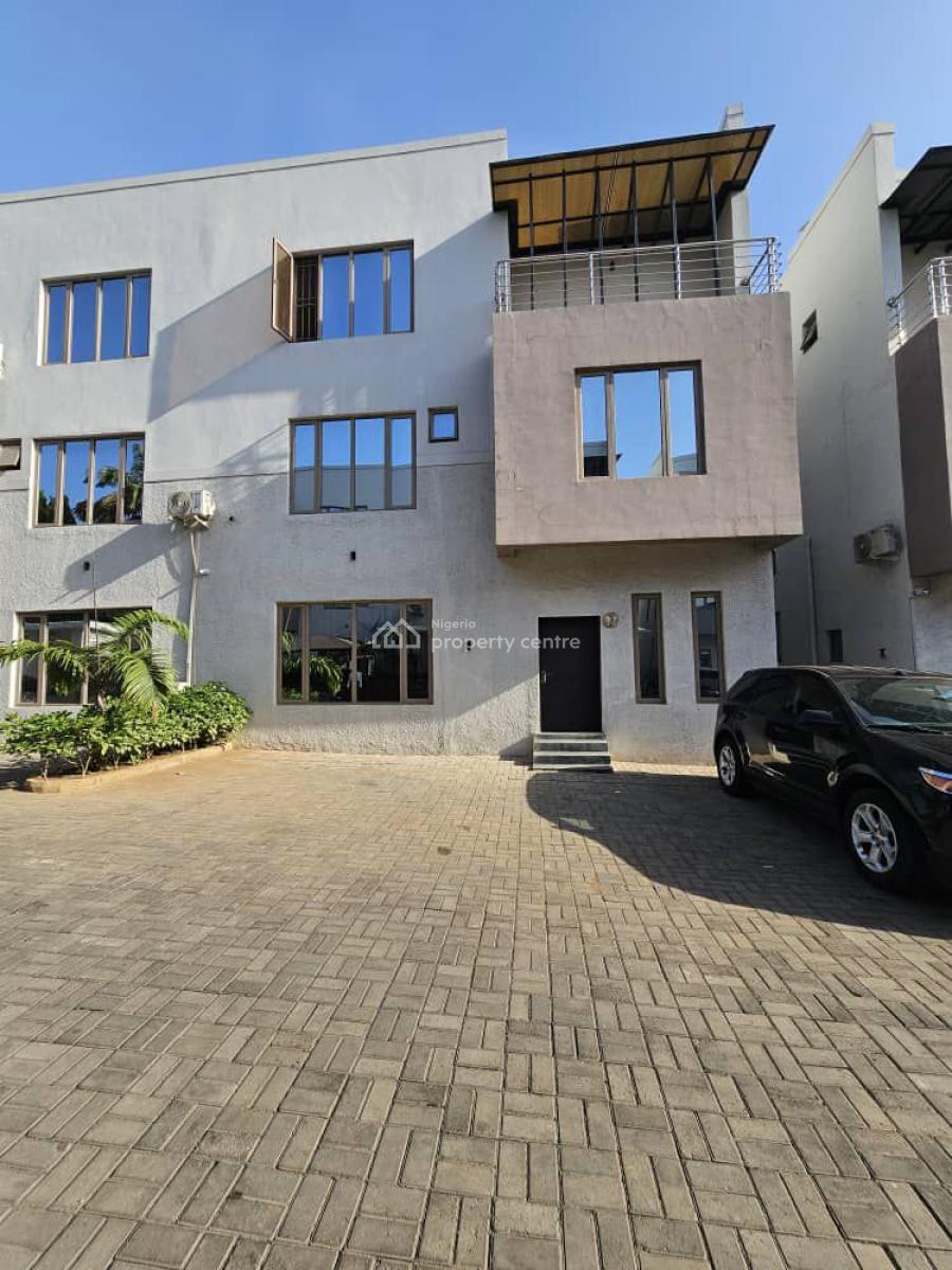 4 Bedroom Terrace Duplex with Bq, Asokoro District, Abuja, Terraced Duplex for Rent