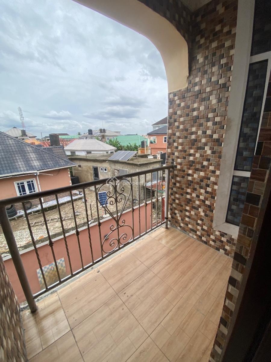 Spacious 2bedroom (upstairs) with 2balconies, Silverland Estate, Off Thera Annex Estate, Sangotedo, Ajah, Lagos, Sangotedo, Ajah, Lagos, Flat / Apartment for Rent